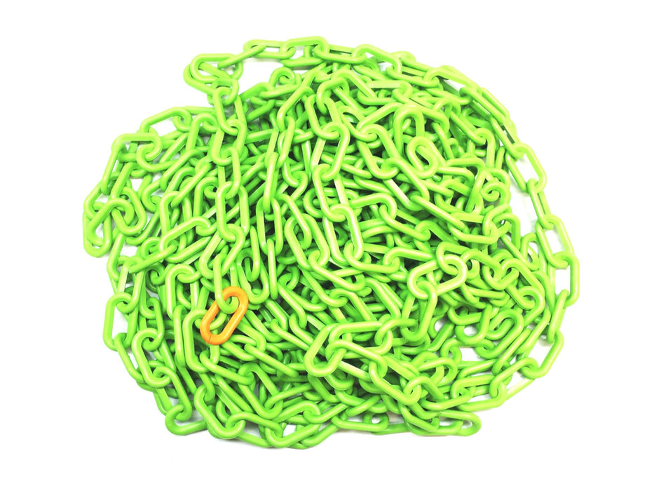 Mr. Chain 50 Foot 2 Inch Green Safety Chain NOS