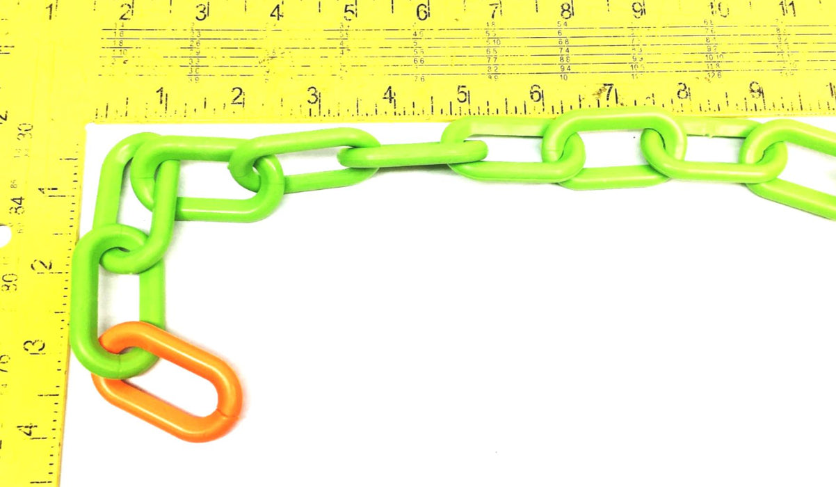 Mr. Chain 50 Foot 2 Inch Green Safety Chain NOS
