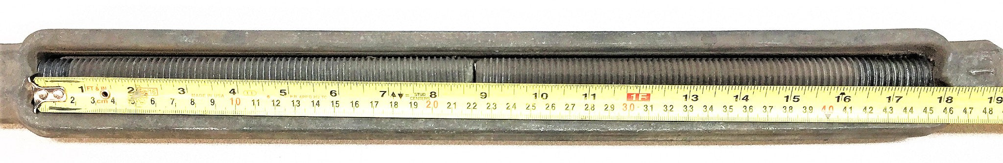 CROSBY 1 x 18" Eye and Eye Galvanized Turnbuckle 1031591 (HG-226) NOS