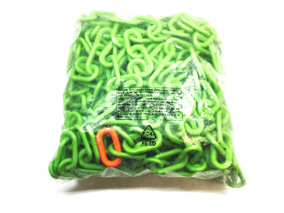 Mr. Chain 50 Foot 2 Inch Green Safety Chain NOS