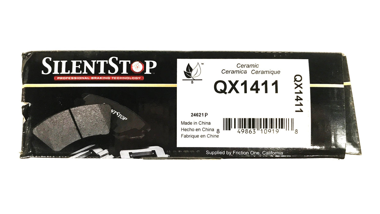 Silent Stop Brake Pad Set QX1411 NOS