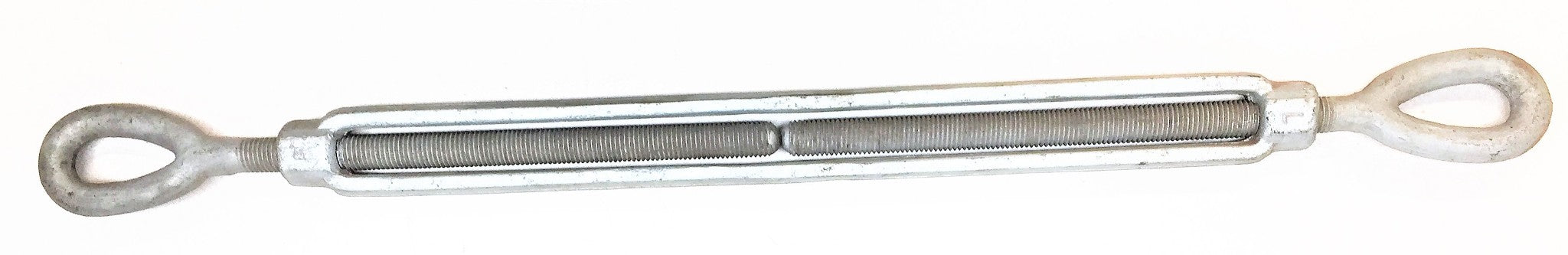 UNBRANDED 1 x 24" Eye and Eye Galvanized Turnbuckle 1031617 (HG-226) NOS