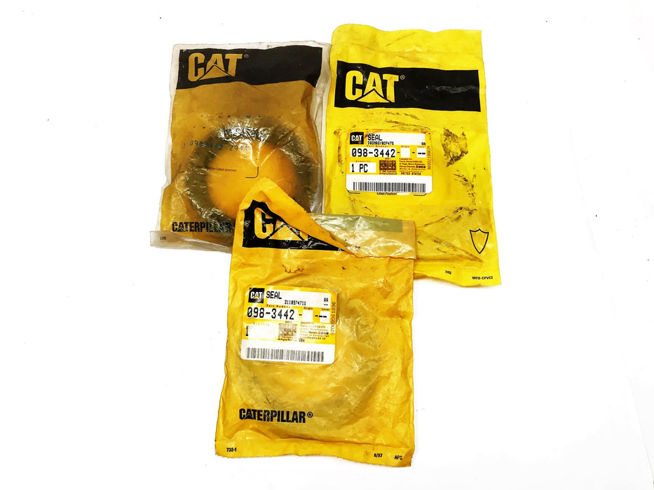 Caterpillar OEM O-Ring 098-3442 [Lot of 3] NOS