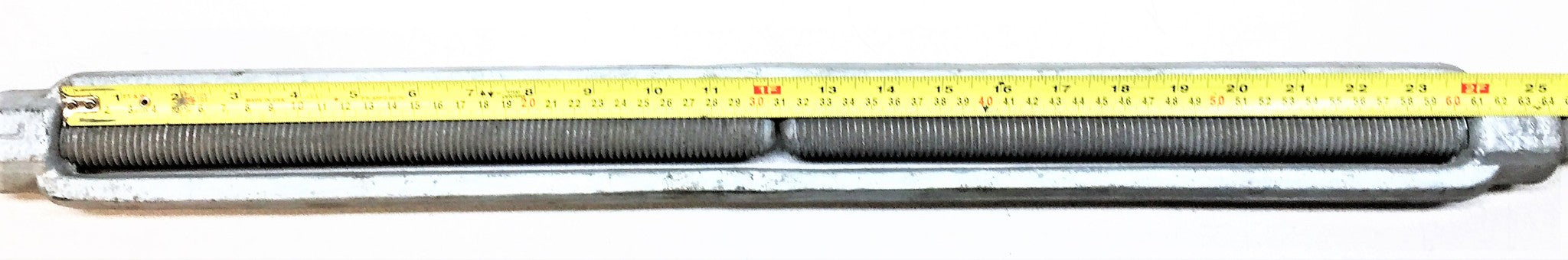 UNBRANDED 1 x 24" Eye and Eye Galvanized Turnbuckle 1031617 (HG-226) NOS