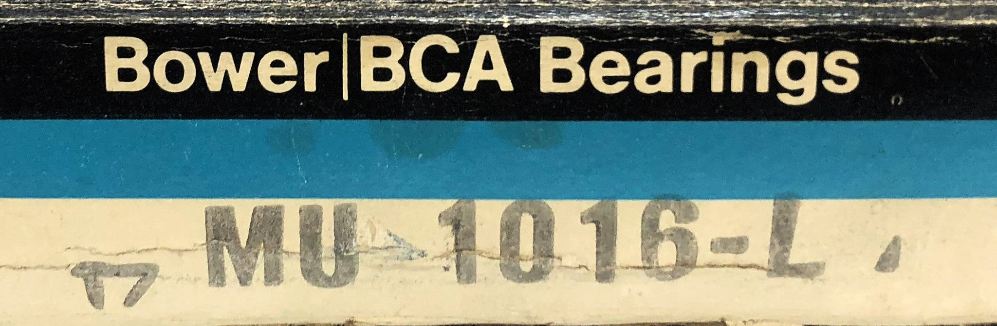 Bower/BCA Cylindrical Roller Bearing MU1016 (MU1016L) NOS