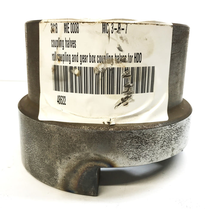 Unbranded 6-1/2 inch Jaw Coupling Hub 3418-ME-0008 NOS