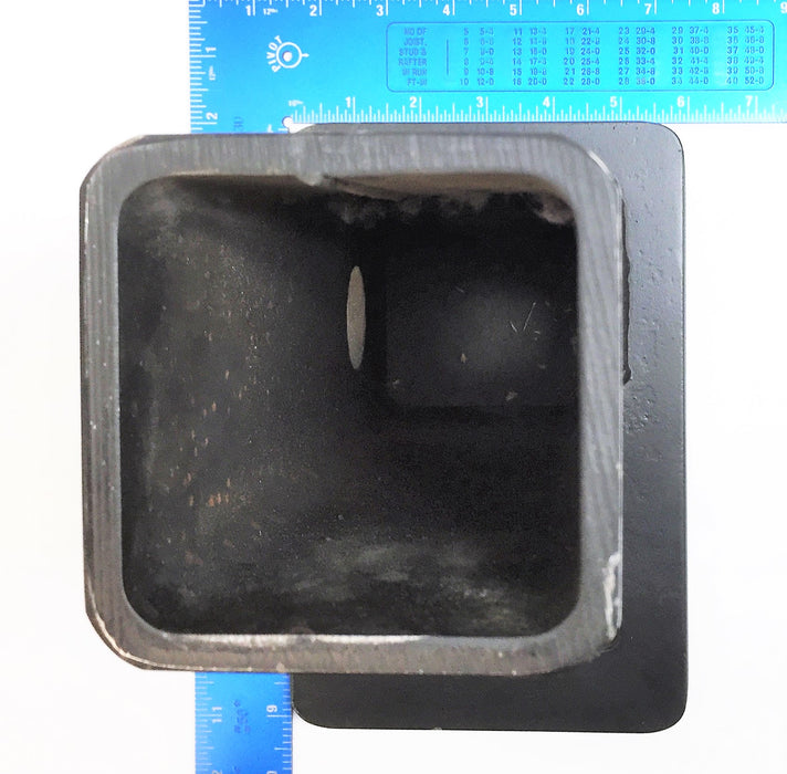 Unbranded Heavy-Duty Pintle Hook Mount 3.5" x 3.5" Receiver x 11"(L) NOS