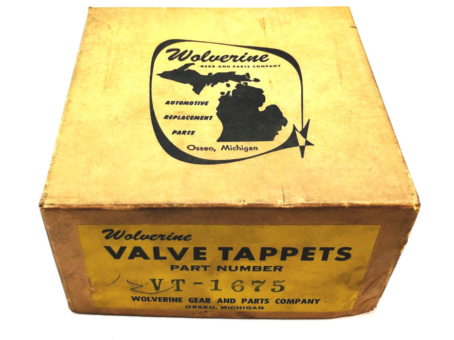 Wolverine 12 Piece Valve Tappet Set VT-1675 NOS