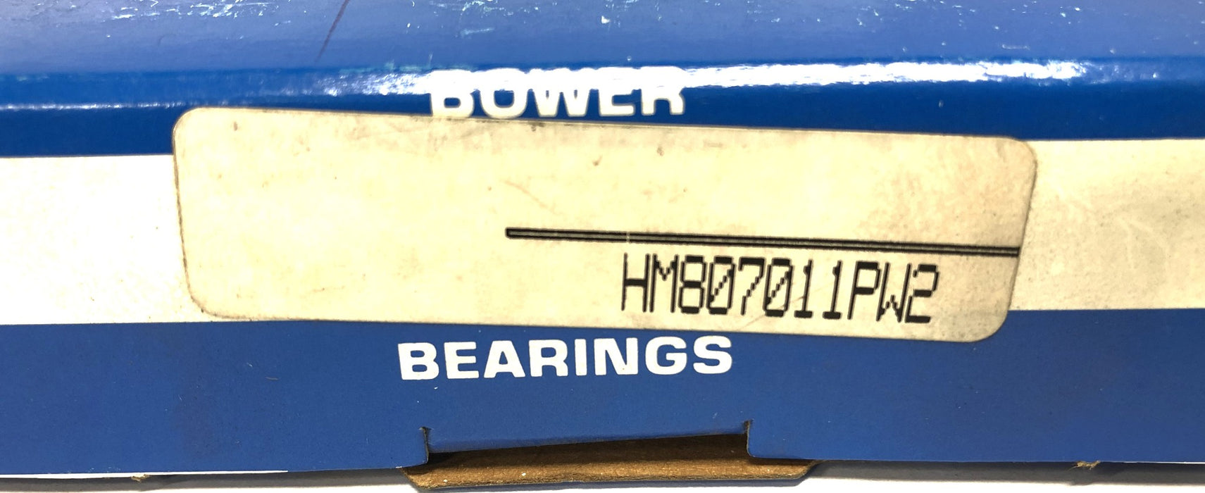 Bower Tapered Roller Bearing Cup HM807011PW2 NOS