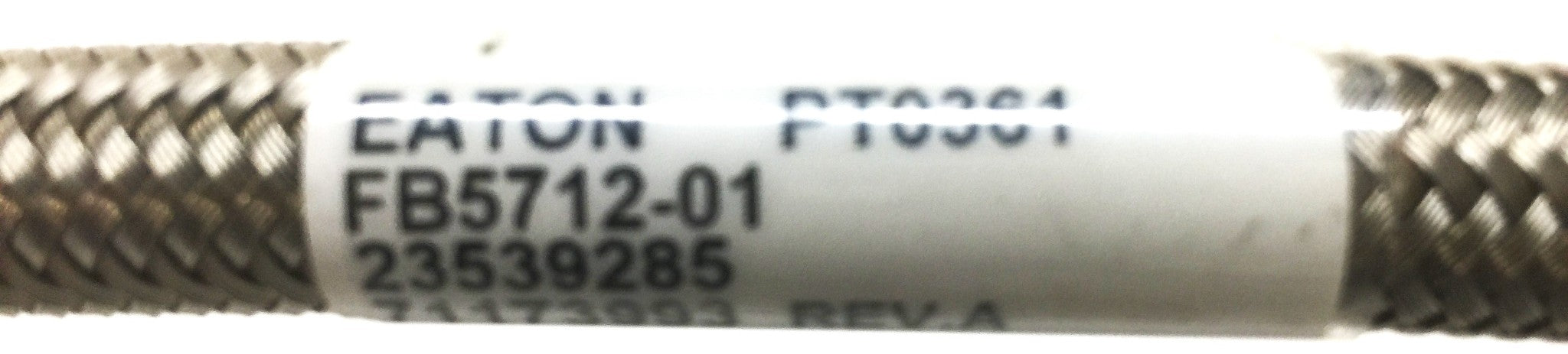 Eaton Turbo Oil Supply Hose Assembly 23539285 NOS