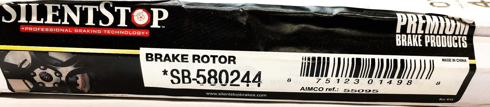 SilentStop Brake Rotor SB-580244 NOS