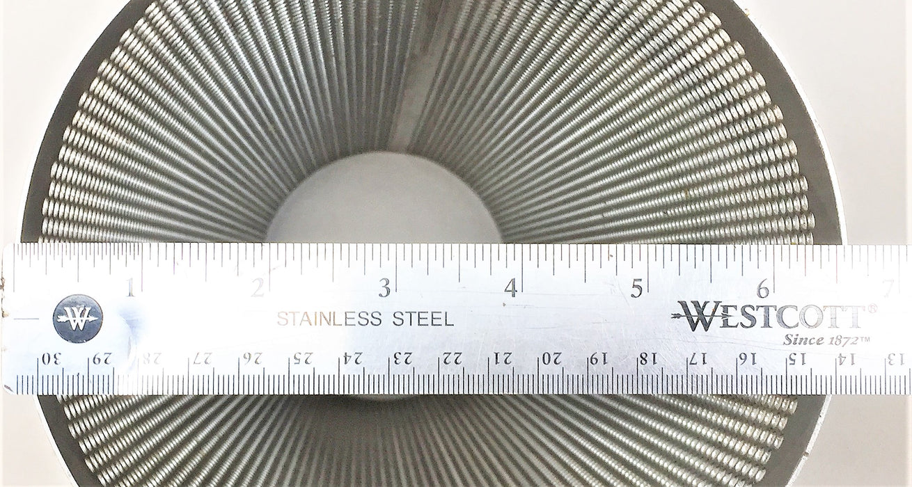 UNBRANDED 6.5" x 23.5" Cylindrical Filter Strainer NOS