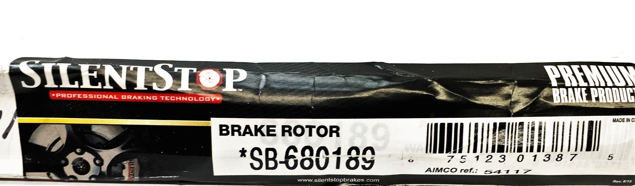 SilentStop Brake Rotor SB-680189 NOS