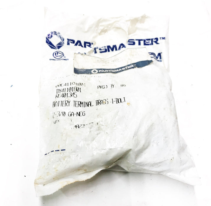 Partsmaster 2-3/0 AWG 4-Bolt Negative Battery Terminal DY41101801 [Lot of 2] NOS