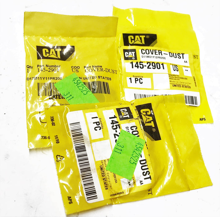 Caterpillar CAT OEM Dust Cover 145-2901 [Lot of 3] NOS