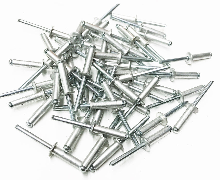 Partsmaster 1/4" X 1.00 Standard Aluminum Blind Rivet DY08340641 [Lot of 50] NOS