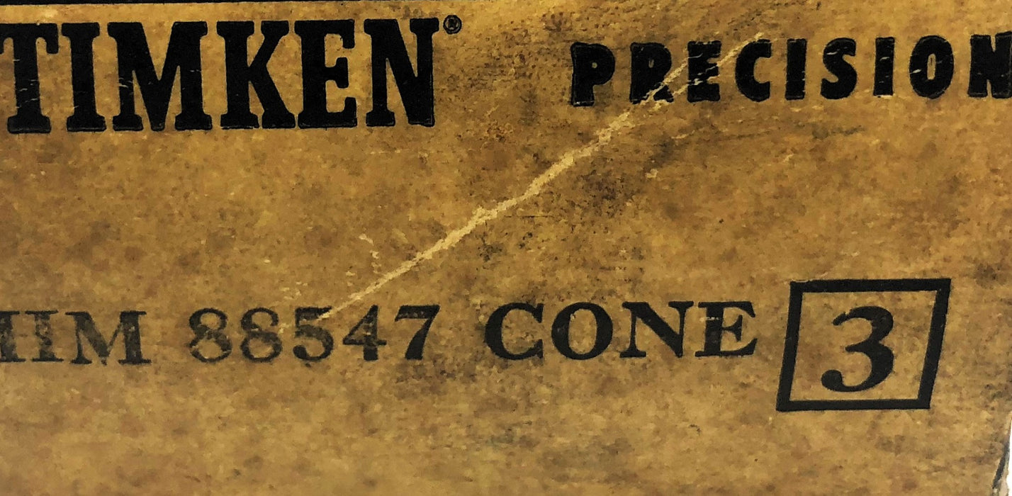 Timken Tapered Roller Bearing Cone HM88547 NOS