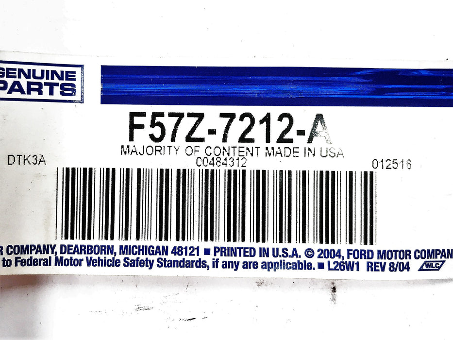 Ford OEM Steering Column Tube Assembly F57Z-7212-A NOS