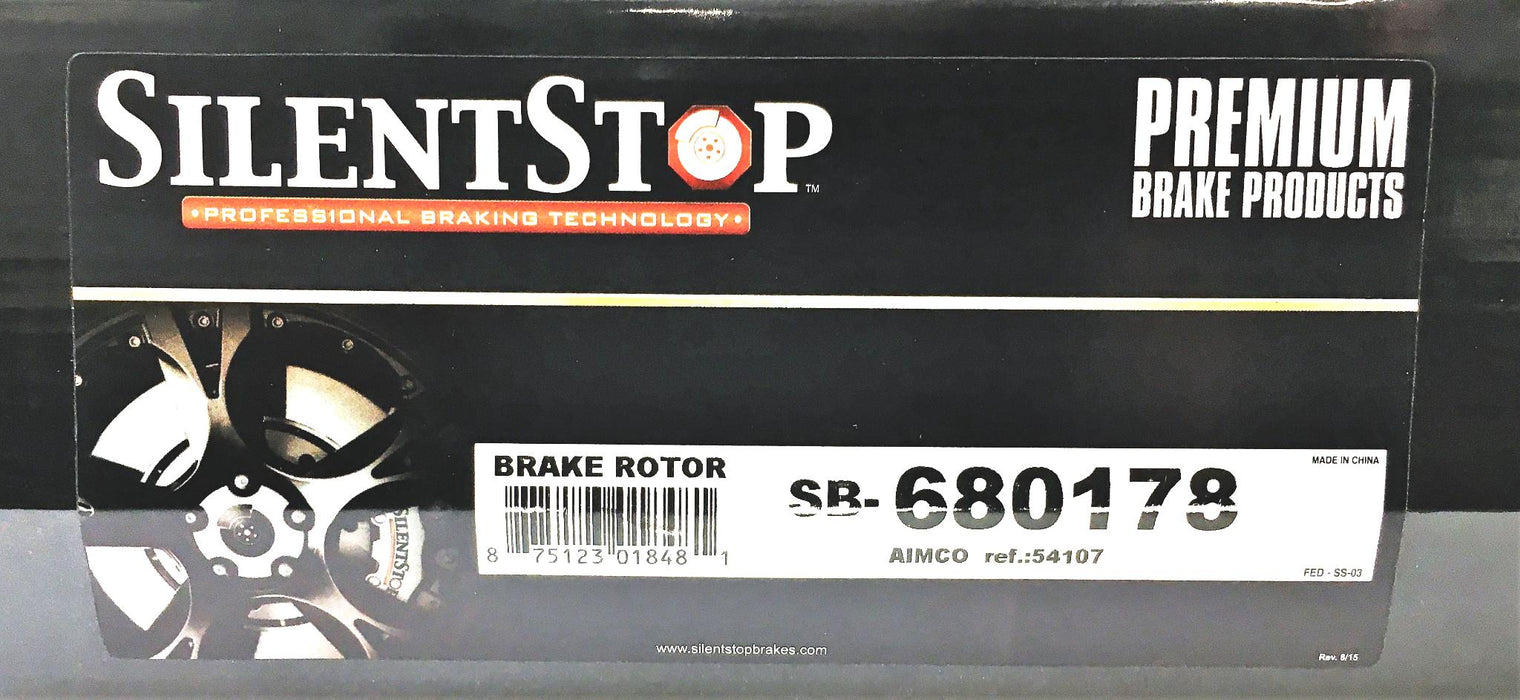 SilentStop Brake Rotor SB-680178 NOS