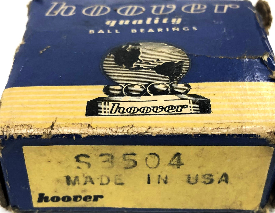 Hoover Single Row Ball Bearing S3504 [Lot of 3] NOS