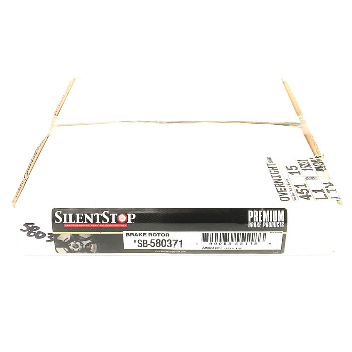 Silent Stop Disc Brake Rotor SB-580371 NOS