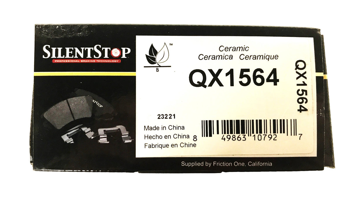 Silent Stop Brake Pad Set QX1564 NOS