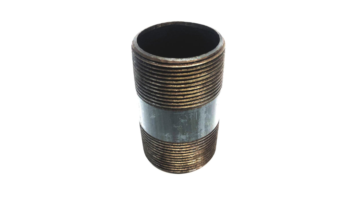Unbranded 2-1/2" x 4-1/2" Black Steel Pipe Nipple Schedule 40 NOS