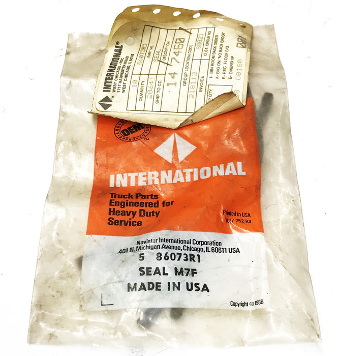 International/Navistar Felt Seal 86073R1 [Lot of 6] NOS