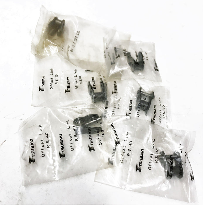 Tsubaki Offset Link R.S.40 [Lot of 6] NOS