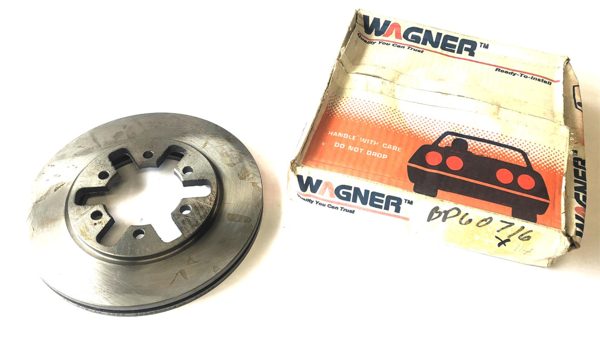 Wagner Disc Brake Rotor BD60716 (40206-09W00) NOS