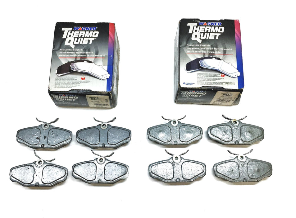 Wagner Thermo Quiet Disc Brake Pads PD610 [Lot of 2] NOS