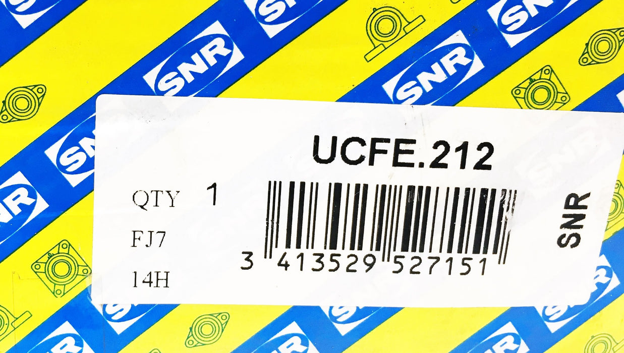 SNR 4 Bolt Flange Bearing UCFE-212 NOS