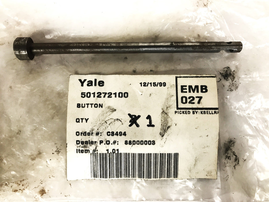 Yale Forklift Button Release 501272100 NOS