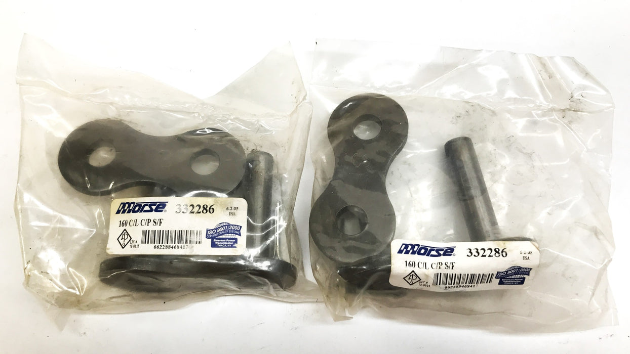 Morse Pitch Roller Chain Link, 1 Box with 2 Chain Links 332286 NOS