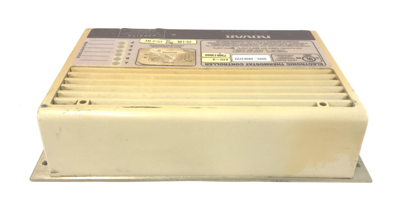 Novar Electronic Thermostat Controller ETC-3 BRE ETC-3V4.4 738013000 USED