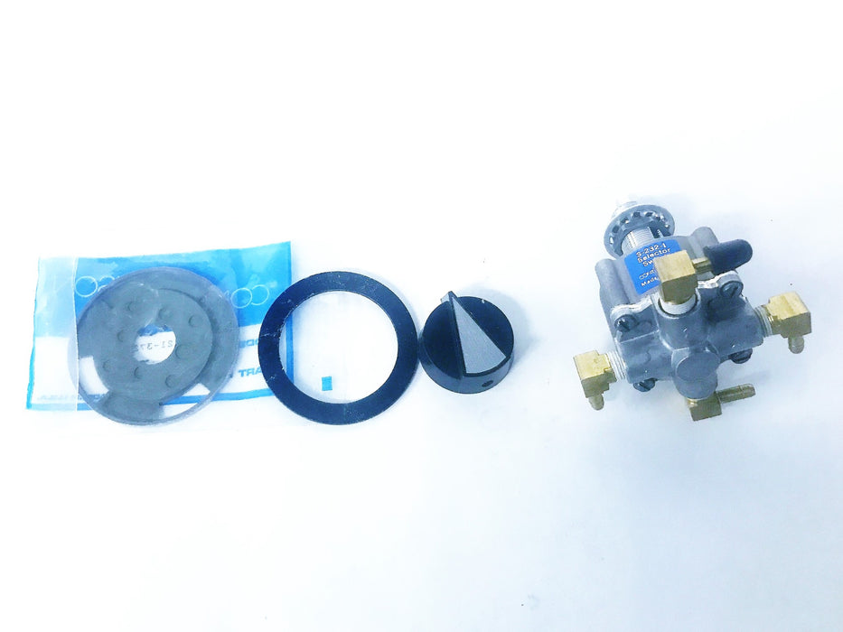 Johnson Controls 4-Position Selector Switch/Valve S-232-1 NOS