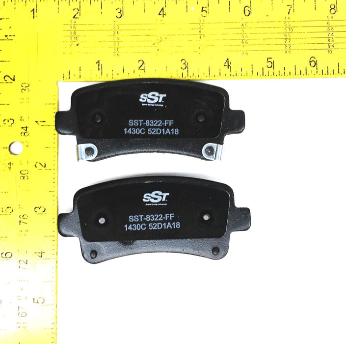 Bendix SST Premium Friction Kit Ceramic Disc Brake Pads D1430C NOS