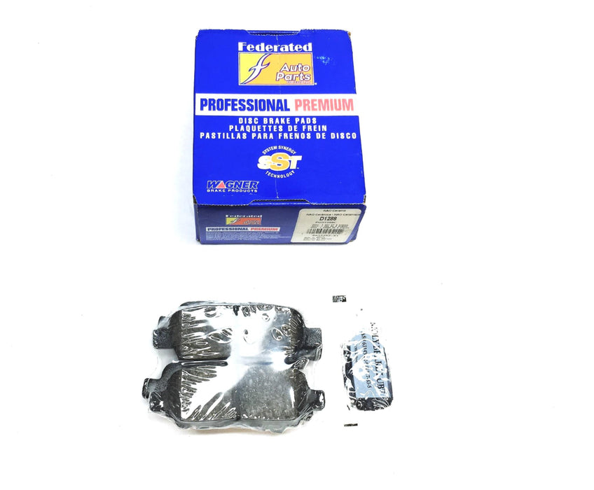 Wagner Federated Auto Parts NAO Ceramic Disc Brake Pads D1288 NOS