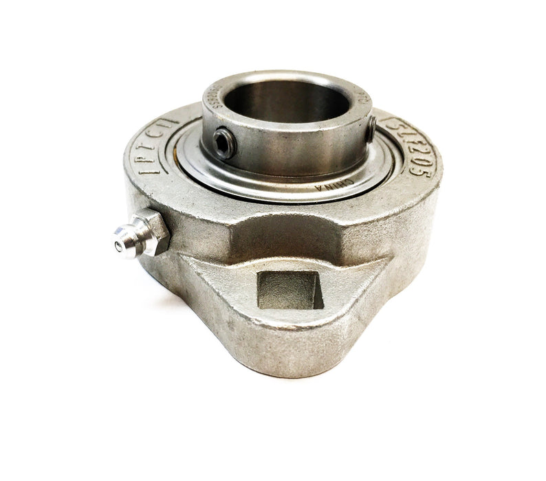 IPTCI Bearings 25MM Set Screw Lock 2-Bolt Flange Bearing SSBSLF205-25MMG NOS