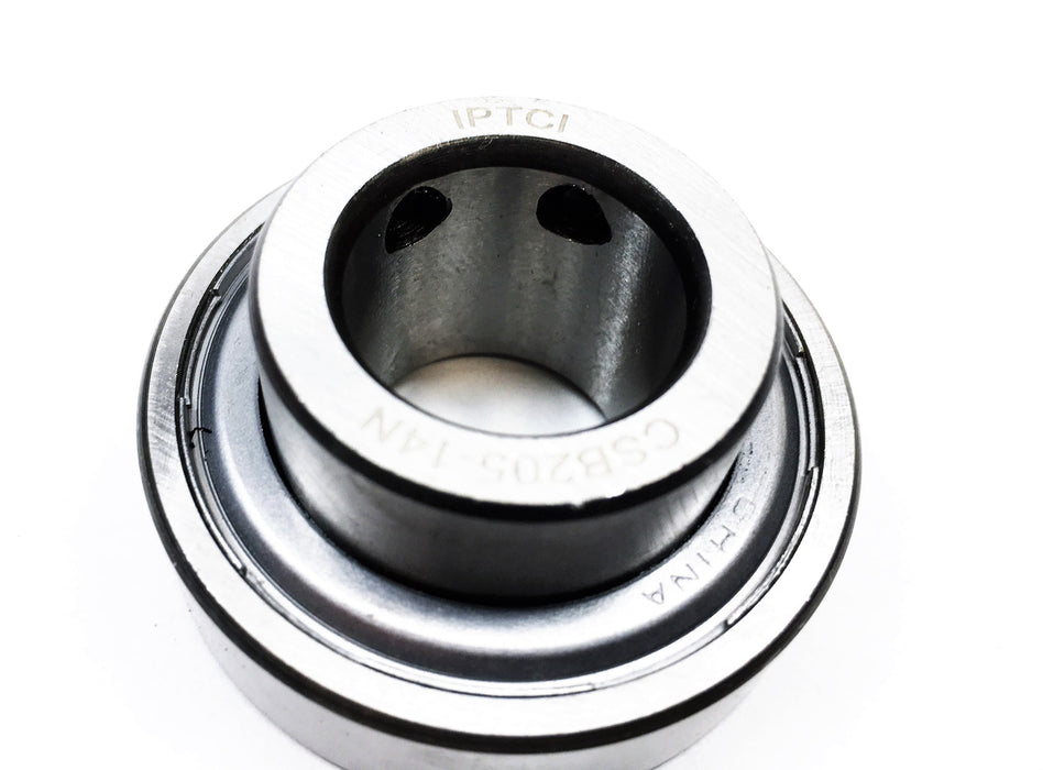 IPTCI Bearings Set Screw Lock Insert Bearing CSB205-14N [Lot of 2] NOS