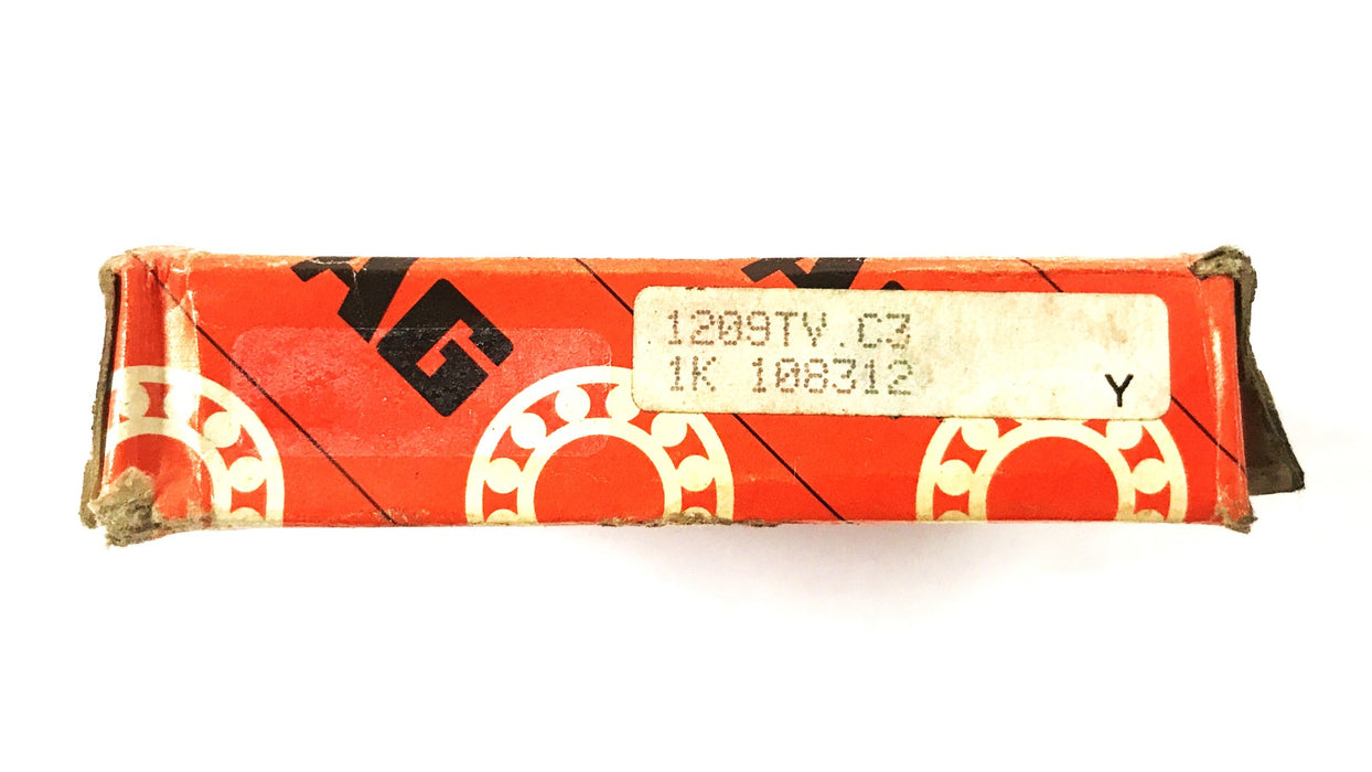 FAG Self-Aligning Ball Bearing 1209TV [Lot of 2] NOS