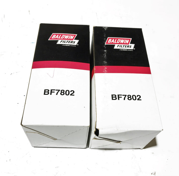 Baldwin Filters Fuel Filter BF7802 [Lot of 2] NOS