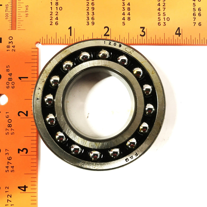 FAG Self-Aligning Ball Bearing 1209TV [Lot of 2] NOS