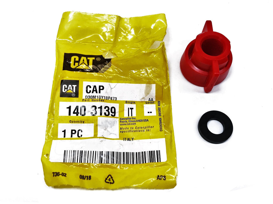 Caterpillar Cap for Paving Compactor 140-3139 [Lot of 10] NOS