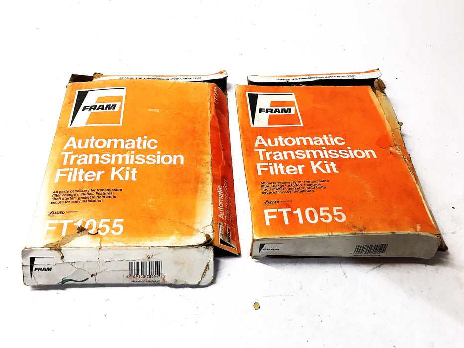 Fram Transmission Filter Kit FT1055 [Lot of 2] NOS