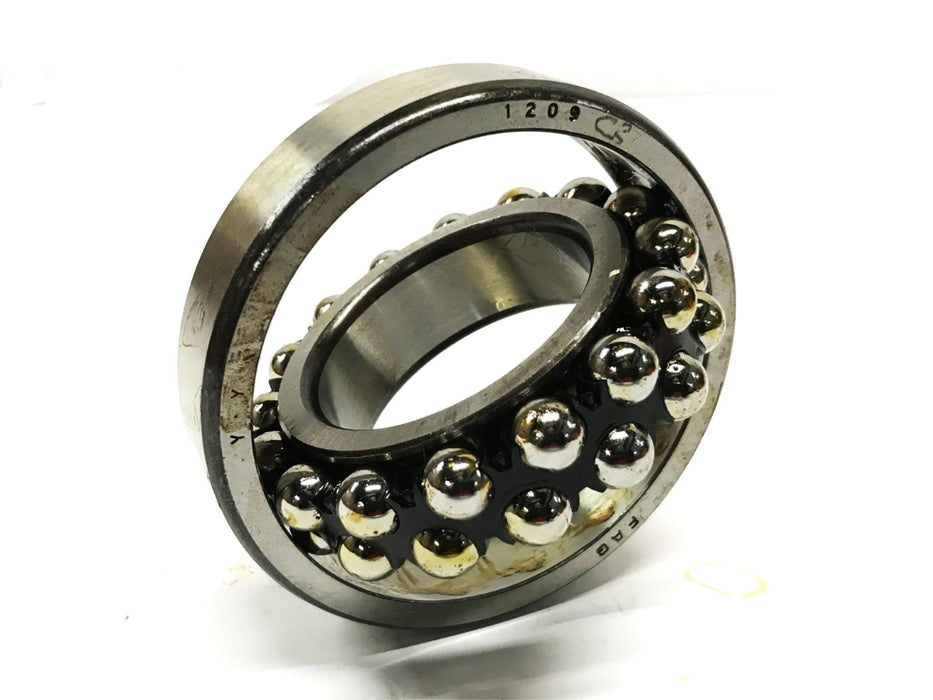 FAG Self-Aligning Ball Bearing 1209TV [Lot of 2] NOS