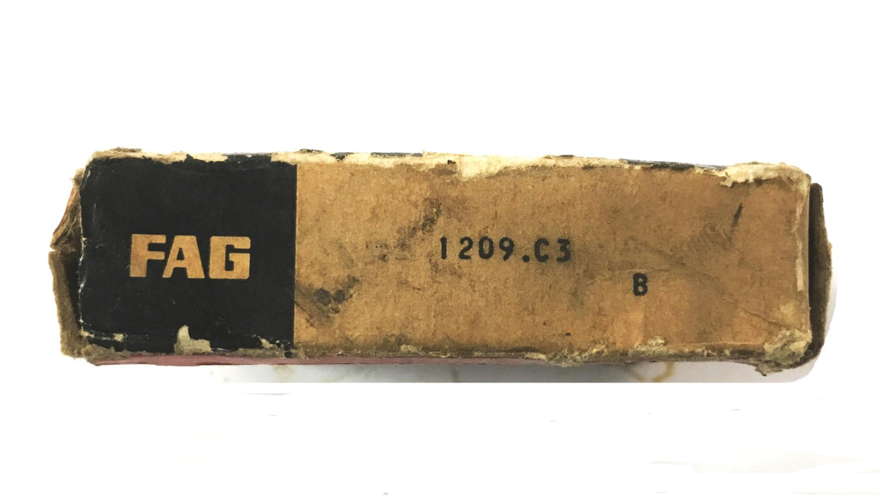 FAG Self-Aligning Ball Bearing 1209 NOS