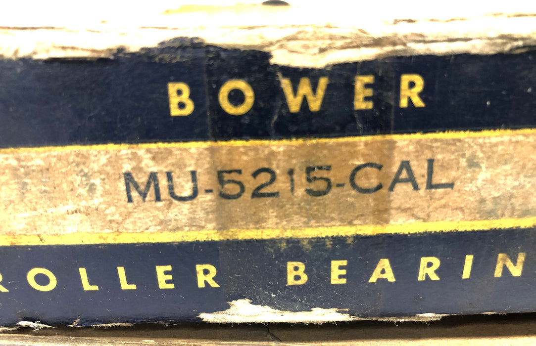 Bower Cylindrical Roller Bearing MU-5215-CAL (MU5215/M5215CA) NOS