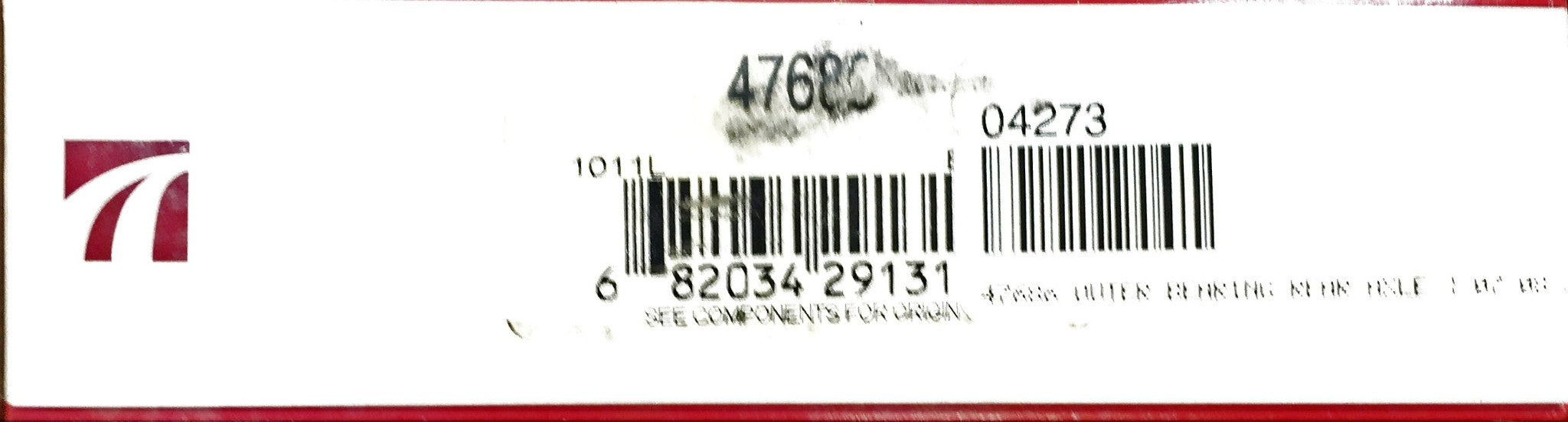 Precision Outer Bearing Rear Axle 47686 NOS