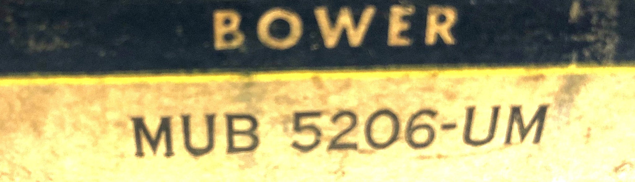 Bower Cylindrical Roller Bearing MUB5206-UM NOS